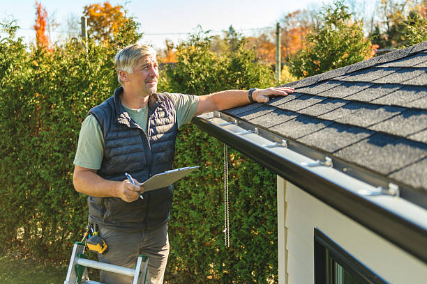 Professional Roofing technician working in Island Park, ID